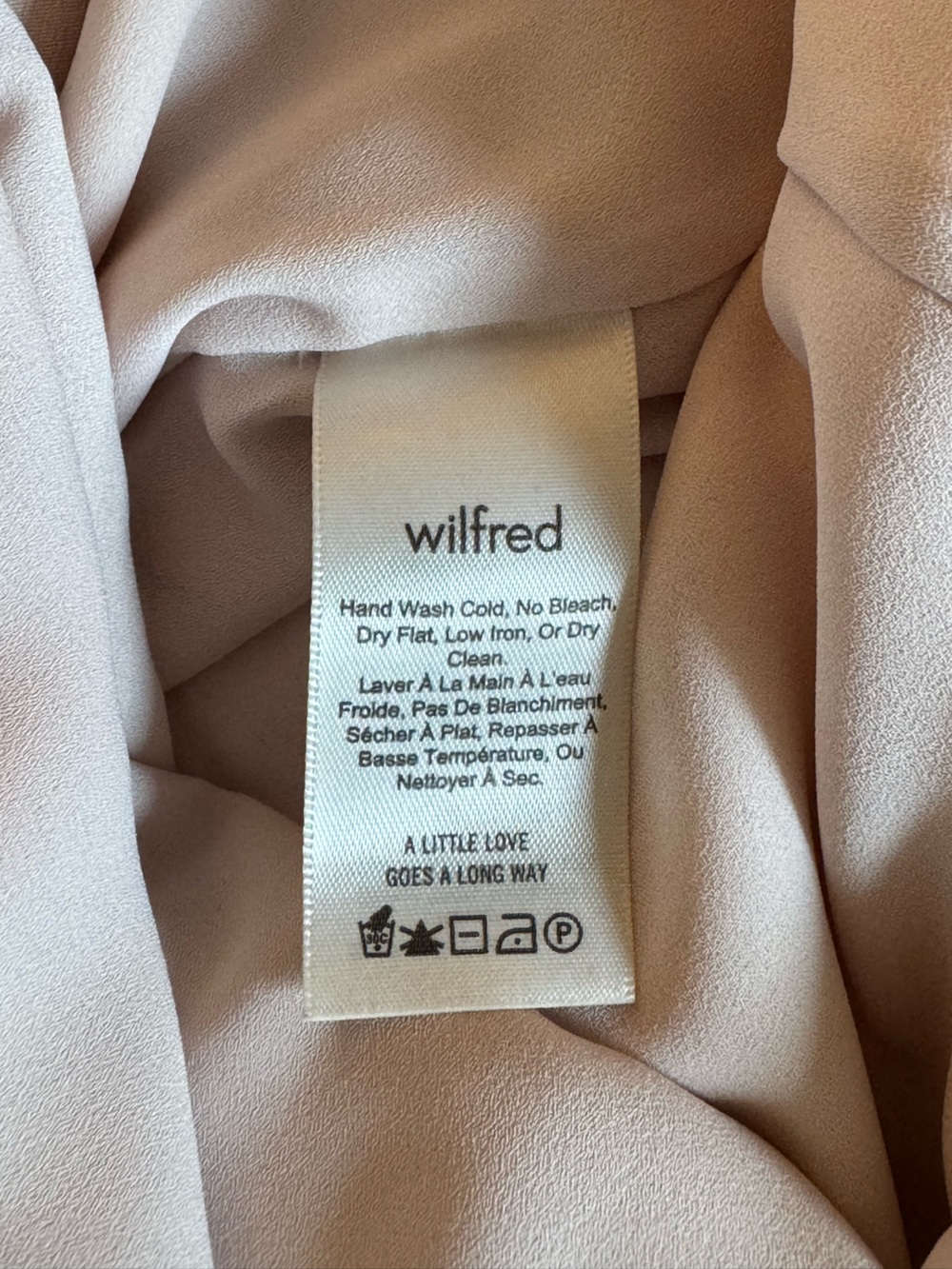 Aritzia Wilfred button-front A-line midi skirt - Picture 10 of 11